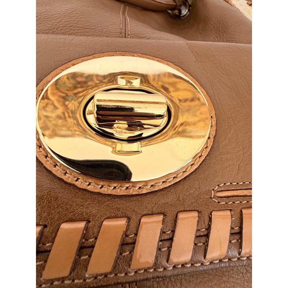 Rare luxury Coach Devin XL Brown Expandable Bag With Whipstitch Detail 15995 - Picture 15 of 16